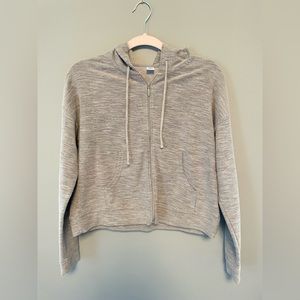 Old Navy Cropped Zip-up Hoodie